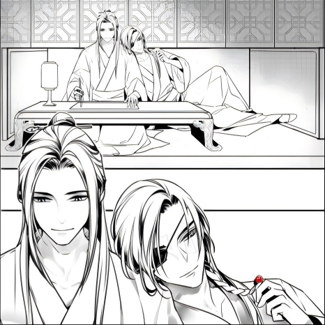 天官赐福 千灯观耽美漫画封面